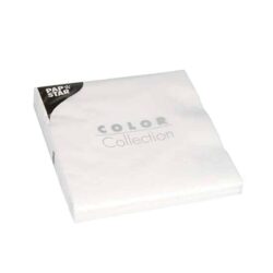 Servietten 1/4 Falz, weiss 3-lagig