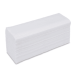 Falthandtuch Z-Falz hochweiss, 2-lagig, ca. 24 x 24 cm